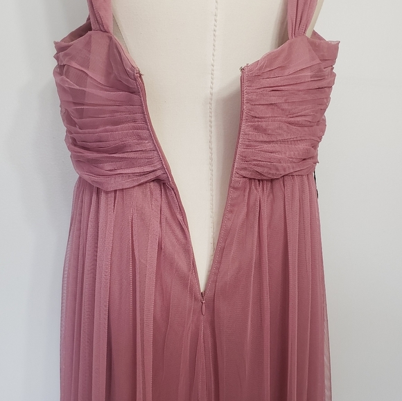 EVER PRETTY purple orchid pleated bridesmaid dress - Picture 8 of 14